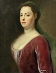 Portret van Frau Denner